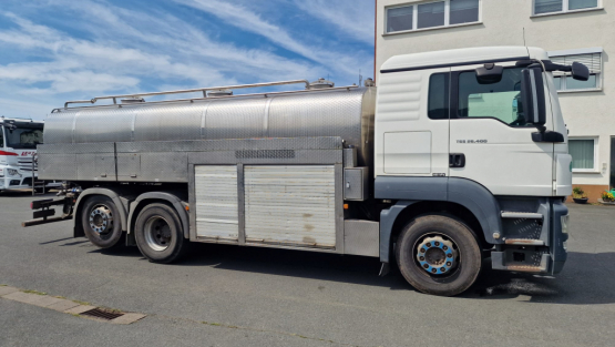 MAN TGS 26.400 (6x2)  Milchsammelwagen  15500 