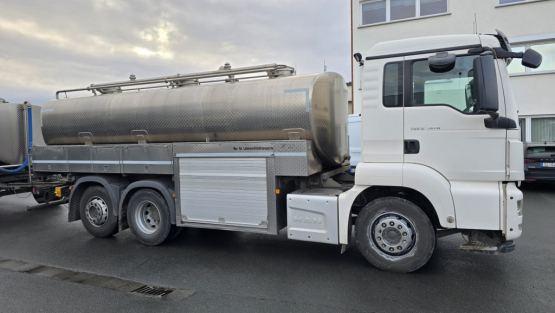 MAN TGS 26.480 6x2  Milchsammelwagen  16300 